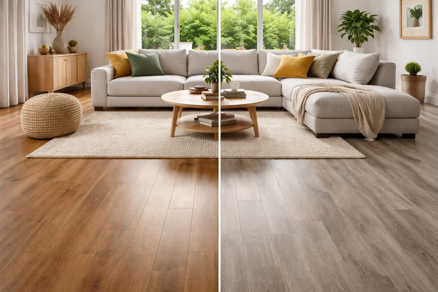 Laminate vs Hybrid Flooring