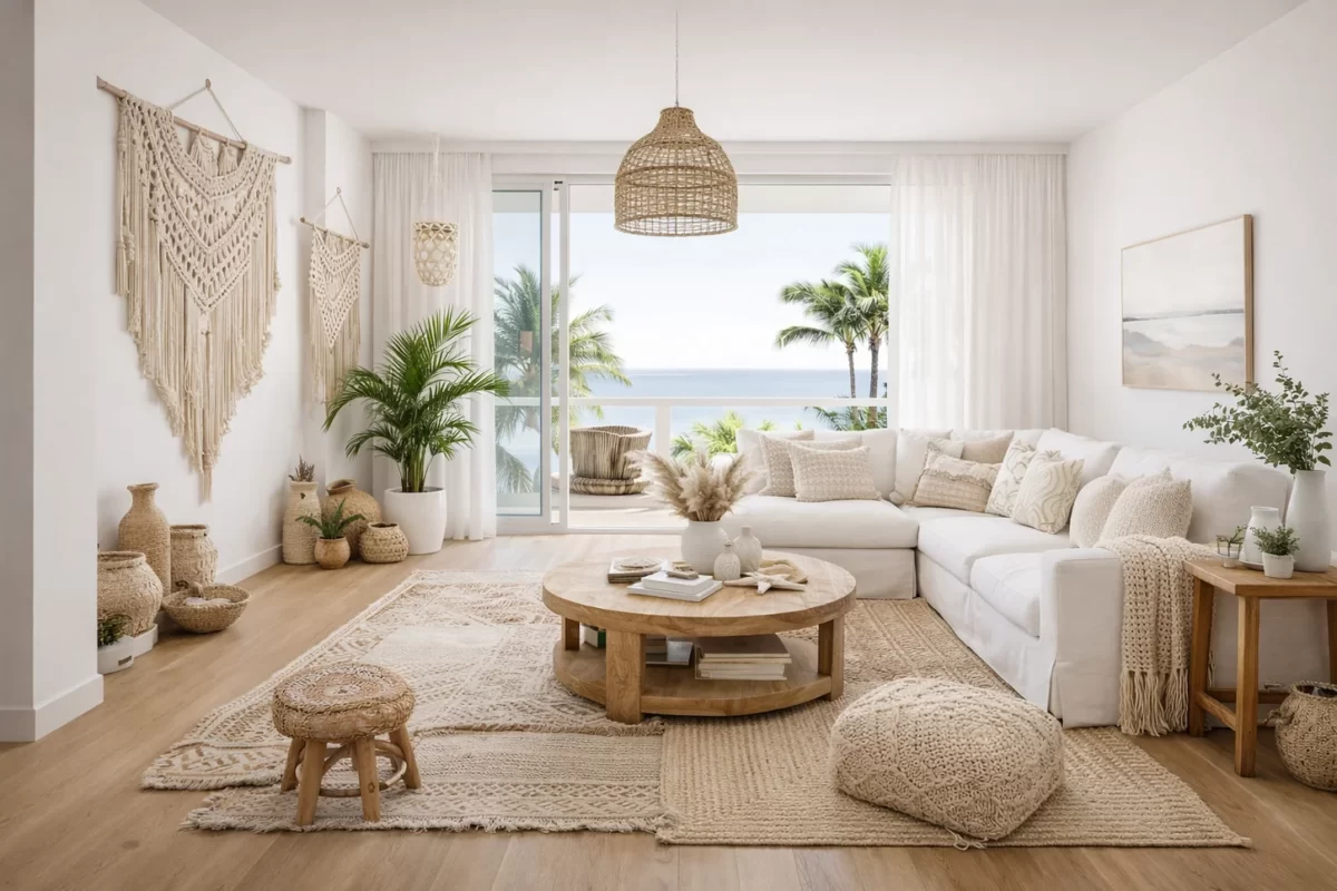 Boho Coastal Interior