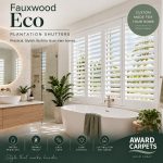 Fauxwood Eco Plantation Shutters Gold Coast Award Carpets
