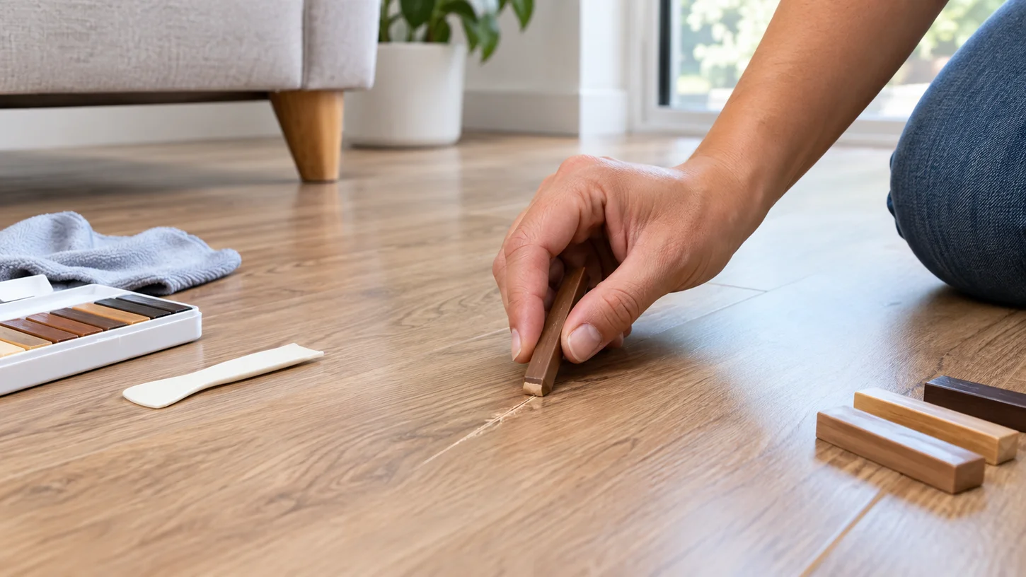 How to Repair Scratches in Laminate Flooring