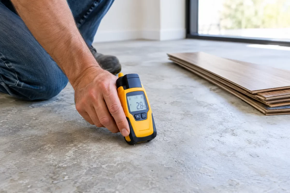 How to Test Concrete Floors for Moisture Before Installing Laminate
